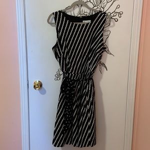 Black and squiggle Bea & Dot dress